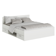 Posteľ, 160x200, biela, MICHIGAN NEW