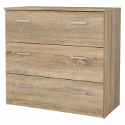 Komoda, dub sonoma, GARBO 3