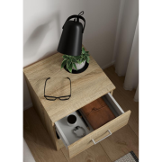 Nočný stolík, dub sonoma, GARBO