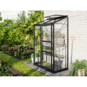 skleník VITAVIA IDA 900 číre sklo 3 mm čierny LG4635