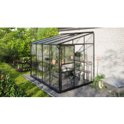 skleník VITAVIA IDA 5200 sklo 3 mm + PC 6 mm čierny LG4644