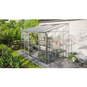 skleník VITAVIA IDA 6500 sklo 3 mm + PC 6 mm strieborný LG4645