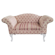 Pohovka, krémovo-sivá, FABRICIO