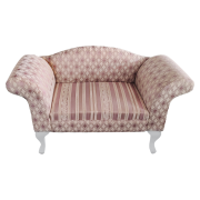 Pohovka, krémovo-sivá, FABRICIO