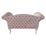 Pohovka, krémovo-sivá, FABRICIO