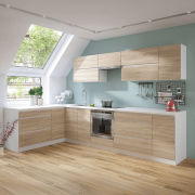 Horná skrinka G 80 U, dub sonoma/biela , LINE