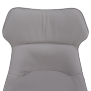 Jedálenská stolička, svetlosivá/tmavosivá/čierna, TABITA