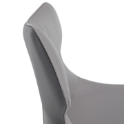 Jedálenská stolička, svetlosivá/tmavosivá/čierna, TABITA