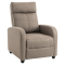 Relaxačné kreslo, hnedá, KRESO NEW