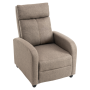 Relaxačné kreslo, hnedá, KRESO NEW
