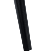 Jedálenská stolička, béžovohnedá/drevo natural/čierna, VUDIA