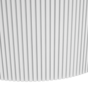 Konferenčný stolík, biely mramor/MDF, priemer 80 cm, MAHIR TYP 1