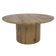 Konferenčný stolík, dub, priemer 80 cm, MAHIR TYP 2
