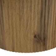 Konferenčný stolík, dub, priemer 80 cm, MAHIR TYP 2