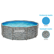 Bazén Florida 3,66x1,22 m bez príslušenstva - motív KAMEŇ