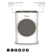 4P03O Teplovzd. ventilátor Sound O ARDES