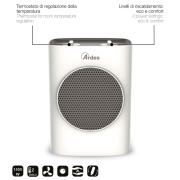 4P03 Teplovzduš. ventilátor Sound ARDES