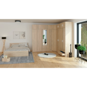 Skriňa, dub sonoma, INVITA TYP 2