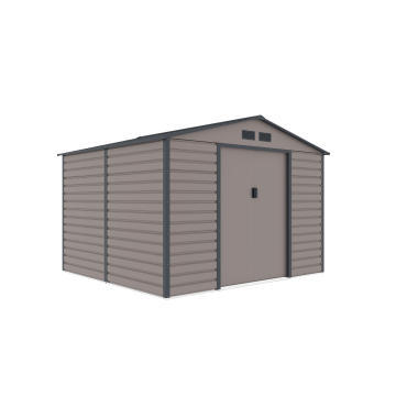 Záhradný domček G21 GAH 706 - 277 x 255 cm, šedý