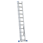 Rebrík G21 trojdielny 7,6m 3x11 priečok