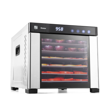 Sušička ovocia G21 Breezer, nerez