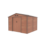 Záhradný domček G21 GAH 706 - 277 x 255 cm, hnedý