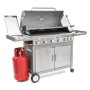 Plynový gril G21 Mexico BBQ Premium line, 7 horákov + zadarmo redukčný ventil