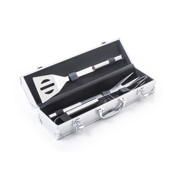 Grilovacie náradie G21 sada 3 ks, hliníkový kufor