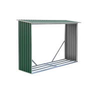 Prístrešok na drevo G21 WOH 181 - 242 x 75 cm, zelený