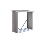 Prístrešok na drevo G21 WOH 136 - 182 x 75 cm, šedý