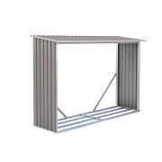 Prístrešok na drevo G21 WOH 181 - 242 x 75 cm, šedý