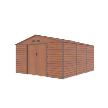 Záhradný domček G21 GAH 1300 - 340 x 382 cm, hnedý