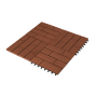 WPC dlaždice G21 Samoa čerešňa 2,3 x 30 x 30 cm