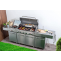 Plynový gril G21 Nevada BBQ kuchyňa Premium Line, 8 horákov + zadarmo redukčný ventil