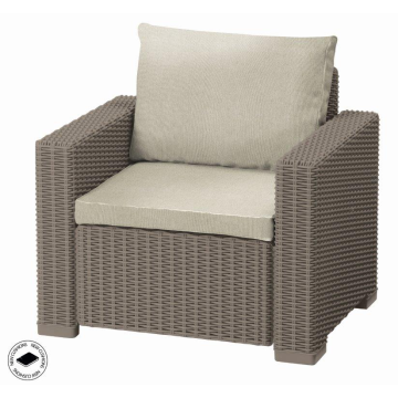 Záhradné kreslo Keter California cappuccino 2ks