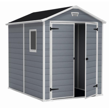 Záhradný domček Keter MANOR 6 x 8 DD šedý / biely