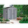 Záhradný domček Keter MANOR 6 x 8 DD šedý / biely