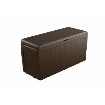 Záhradný box Keter Samoa Rattan Box 270L hnedý