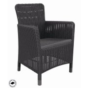 Záhradné kreslo Keter Trenton grafitové