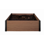 Vyvýšený záhon Keter Maple Square hnedý