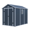 Záhradný domček G21 Boston 670 - 241 x 278 cm, plastový, šedý