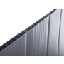 Záhradný domček G21 Boston 670 - 241 x 278 cm, plastový, šedý