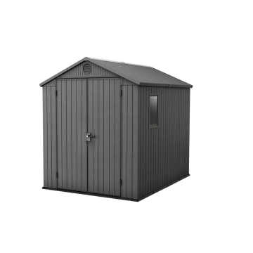 Záhradný domček Keter Darwin 6 x 8 šedý, s podlahou