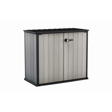 Záhradný box Keter Patio Store šedočierny