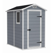 Záhradný domček Keter MANOR 4 x 6 šedý, s podlahou