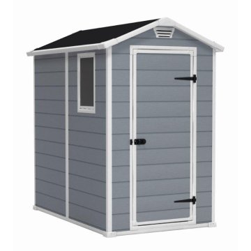 Záhradný domček Keter MANOR 4 x 6 šedý, s podlahou