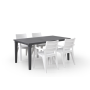 Záhradný stôl Keter Futura grafitový