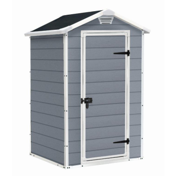 Záhradný domček Keter MANOR 4 x 3 šedý, s podlahou