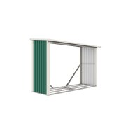 Prístrešok na drevo G21 WOH 335 - 242 x 89 cm, zelený