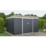 Záhradný domček G21 GRAH 915 - 340 x 269 cm, antracitový
